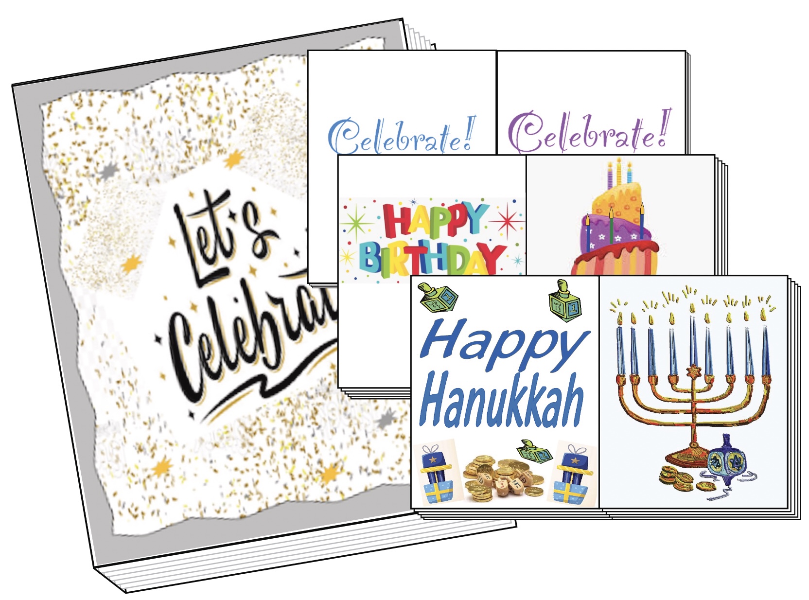 Hanukkah/Birthday Flip Book
