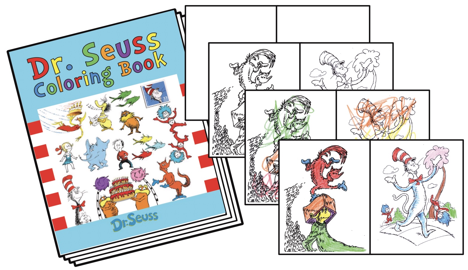 Seussical Coloring Book