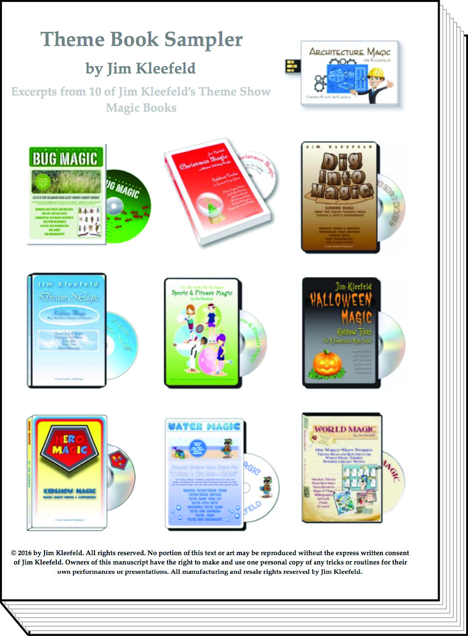 JWK Theme Book Sampler